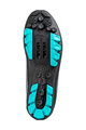 NORTHWAVE Cycling shoes - HAMMER  - grey/turquoise