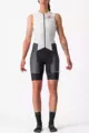 CASTELLI Cycling skinsuit - SANREMO W TRI - white/black