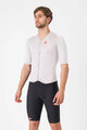 CASTELLI Cycling skinsuit - FREE SANREMO 3 - white/black