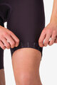 CASTELLI Cycling skinsuit - FREE SANREMO 3 - pink/bordeaux