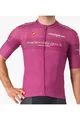 CASTELLI Cycling short sleeve jersey - GIRO107 CLASSIFICATION - cyclamen