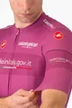 CASTELLI Cycling short sleeve jersey - GIRO107 CLASSIFICATION - cyclamen