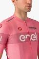 CASTELLI Cycling short sleeve jersey - GIRO107 CLASSIFICATION - pink
