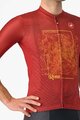 CASTELLI Cycling short sleeve jersey - GIRO107 ROMA - red