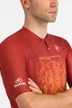 CASTELLI Cycling short sleeve jersey - GIRO107 ROMA - red
