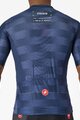 CASTELLI Cycling short sleeve jersey - GIRO107 STELVIO - blue