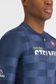 CASTELLI Cycling short sleeve jersey - GIRO107 STELVIO - blue