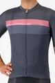 CASTELLI Cycling short sleeve jersey - GIRO VELOCE - blue/pink