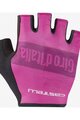 CASTELLI Cycling fingerless gloves - GIRO 2 - purple