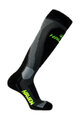 HAVEN Cycling knee-socks - COMPRESSIVE SKI - grey