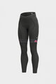 ALÉ Cycling long trousers withot bib - PR-R MILD TIGHTS - black/pink