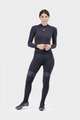 ALÉ Cycling long trousers withot bib - PR-R MILD TIGHTS - black/pink