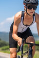ALÉ Cycling skinsuit - PRAGMA COLOR BLOCK W - white