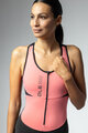 ALÉ Cycling skinsuit - PRAGMA COLOR BLOCK W - pink
