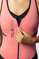 ALÉ Cycling skinsuit - PRAGMA COLOR BLOCK W - pink