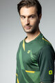 ALÉ Cycling short sleeve jersey - OFF ROAD OMEGA - green