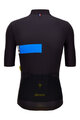 SANTINI Cycling short sleeve jersey - TDF MAILLOT JAUNE ALPE D'HUEZ - black/multicolour