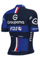 ALÉ Cycling short sleeve jersey - GROUPAMA FDJ 2025 - blue