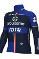 ALÉ Cycling thermal jacket - GROUPAMA FDJ 2025 WINTER - blue