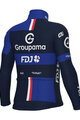 ALÉ Cycling thermal jacket - GROUPAMA FDJ 2025 WINTER - blue
