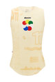 SANTINI Cycling sleeve less t-shirt - TDF GRAND DÉPART - beige
