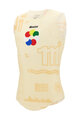 SANTINI Cycling sleeve less t-shirt - TDF GRAND DÉPART - beige
