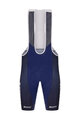 SANTINI Cycling bib shorts - TREK FACTORY RACING 2025 - blue