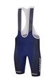 SANTINI Cycling bib shorts - TREK FACTORY RACING 2025 - blue