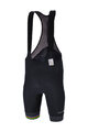 SANTINI Cycling bib shorts - UCI OFFICIAL WORLD CHAMPION - black