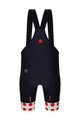 SANTINI Cycling bib shorts - TOUR DE FRANCE - BIB SHORTS - black