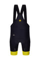 SANTINI Cycling bib shorts - TOUR DE FRANCE - BIB SHORTS - black