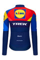 SANTINI Cycling winter long sleeve jersey - LIDL TREK 2025 - multicolour