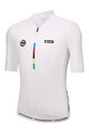 SANTINI Cycling short sleeve jersey - UCI WORLD CHAMPION - white