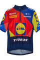 SANTINI Cycling short sleeve jersey - LIDL TREK 2025 - multicolour