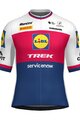 SANTINI Cycling short sleeve jersey - LIDL TREK - JERSEY CZ