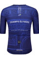 SANTINI Cycling short sleeve jersey - TDF ARRIVÉE ARC DE TRIOMPHE - blue