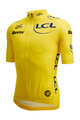 SANTINI Cycling short sleeve jersey - TOUR DE FRANCE - YELLOW JERSEY - yellow