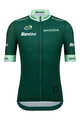 SANTINI Cycling short sleeve jersey - TOUR DE FRANCE - GREEN JERSEY - green