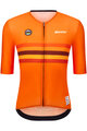 SANTINI Cycling short sleeve jersey - UCI WORLD CHAMPION NETHERLANDS - orange