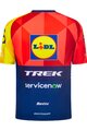 SANTINI Cycling short sleeve t-shirt - LIDL TREK - TECHNICAL T-SHIRT