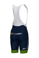 ALÉ Cycling bib shorts - SLOVENIAN FEDERATION PRIME 2024 - blue/green