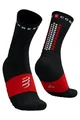 COMPRESSPORT Cyclingclassic socks - ULTRA TRAIL V2.0  - black/red