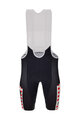 SANTINI Cycling bib shorts - TDF FAN BEST CLIMBER - black
