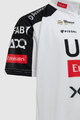 PISSEI Cycling short sleeve jersey - UAE TEAM EMIRATES - XRG 2026 REPLICA JUNIOR - white/black/red