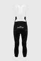 PISSEI Cycling long bib trousers - UAE TEAM EMIRATES - XRG 2025 REPLICA - white/black