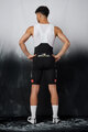 PISSEI Cycling bib shorts - UAE TEAM EMIRATES XRG 2025 - white/black