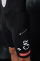 PISSEI Cycling bib shorts - UAE TEAM EMIRATES XRG 2025 - white/black