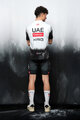 PISSEI Cycling short sleeve t-shirt - UAE TEAM EMIRATES 2025  - white/black