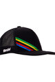 SANTINI Cycling hat - UCI WORLD CHAMPION - black
