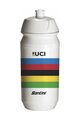 SANTINI Cycling water bottle - UCI - white/multicolour